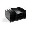 Huron Desktop File Organizer Combo Vert 3 Slot/Horz 3 Slot,