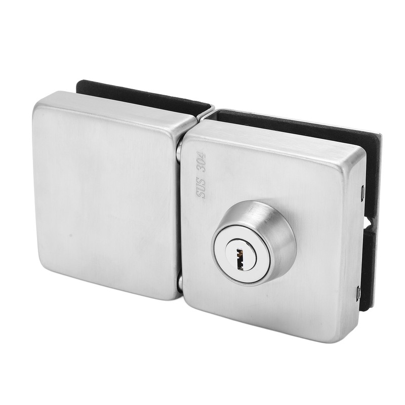 2PCS Push Sliding Gate Lock Corrosion Resistant Antioxidant Stainless Steel