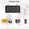Ledbrigym Digital Lap Counter 4 Inch Up Down with Switch