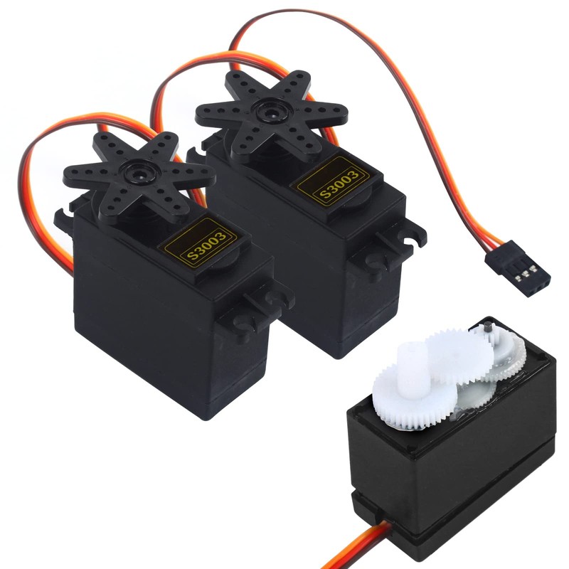 RGBZONE 4PCS S3003 Servo Motor Standard RC Servo High Speed