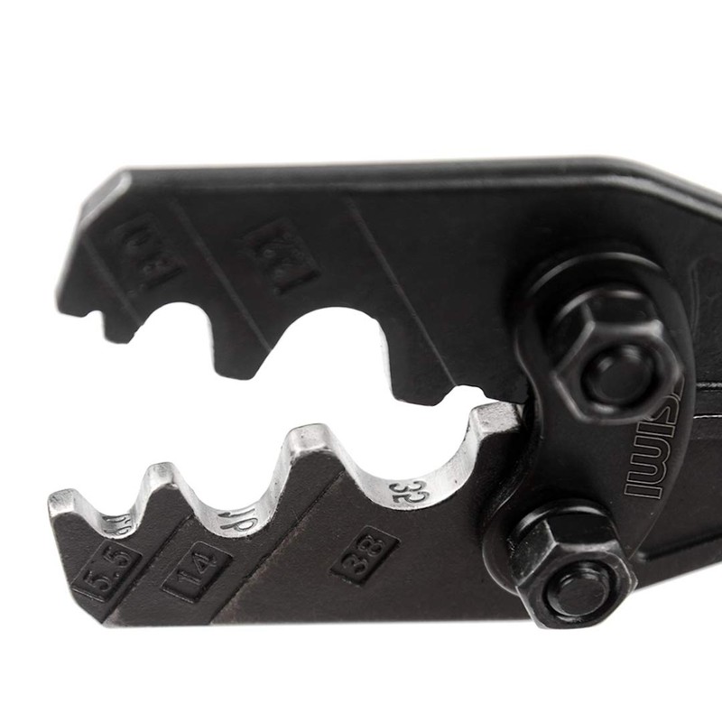 IWISS HS-38 Bare Crimping Terminal, Bare Crimping Sleeve, Crimping Tool,