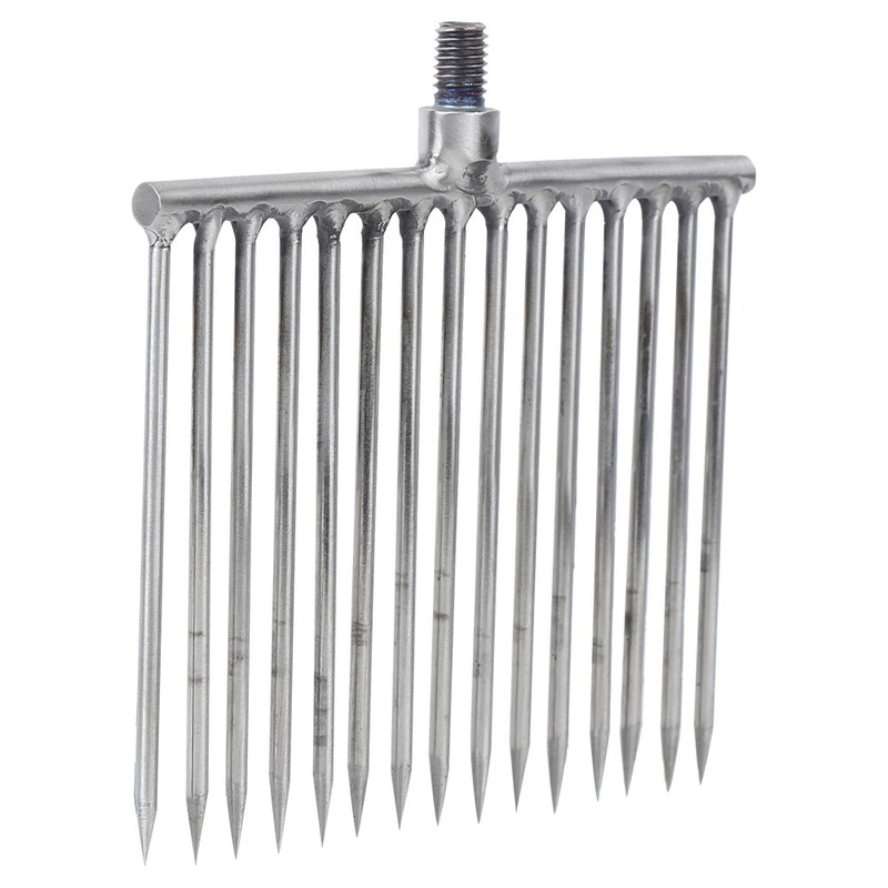 15 Prong Stainless Steel Harpoon Fish Spear Gig Fork for