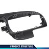 PIT66 Black Dash Pad Bezel Compatible with Ford F150 1997-2003/