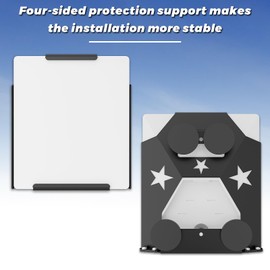 Lymorexan Starlink Mini Mount Magnetic Roof Mount Kit, Quick-Release, Compact and Portable, Four-Sided/Rubber Protection, Magnet Mounting Kit/Accessories Suitable for RV, Van, Boat, Yacht, Truck
