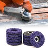 QWORK 4-1/2" x 7/8'' Stripping Discs Rust Remover Wheel -