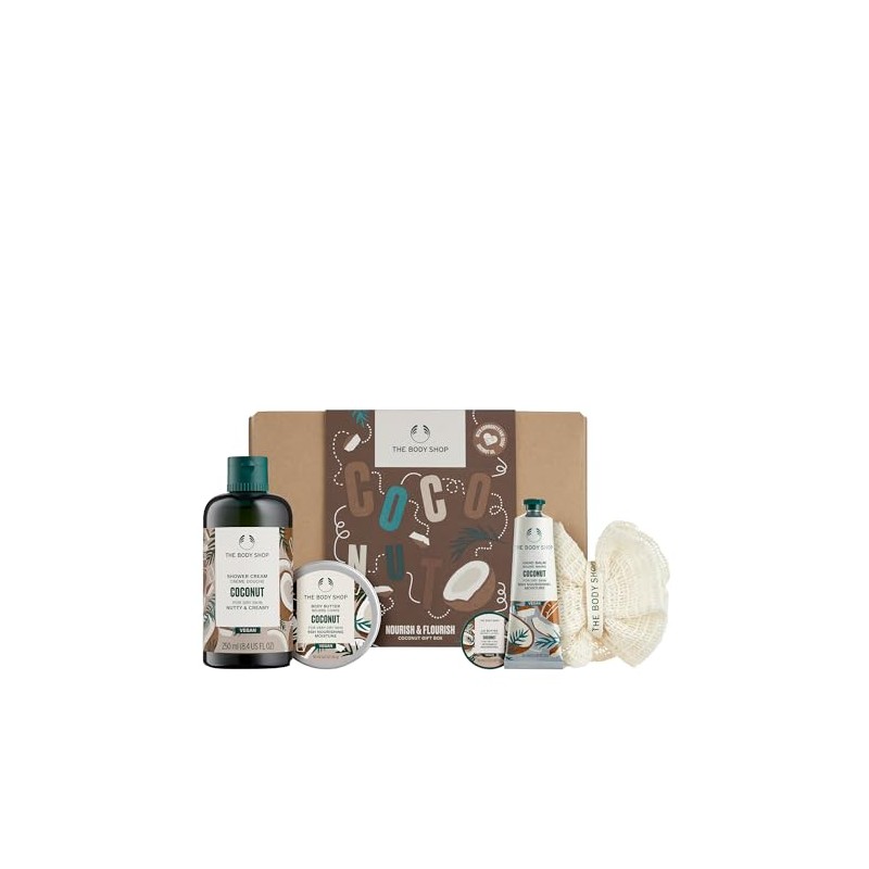 The Body Shop Coconut Gift Box Nourish & Flourish 5-Piece