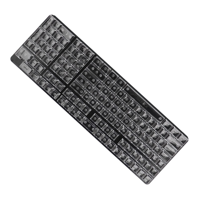 132 Keys Mechanical Keyboard Keycaps CBSA Height Transparent Ergonomic DIY
