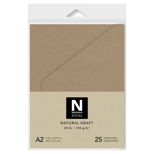 Neenah Social A2 Envelopes, 5.75" x 4.375", 32 lb/120 gsm,
