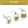 SystemsEleven® Brass Padlock Security Locker - Storage Unit School Gym