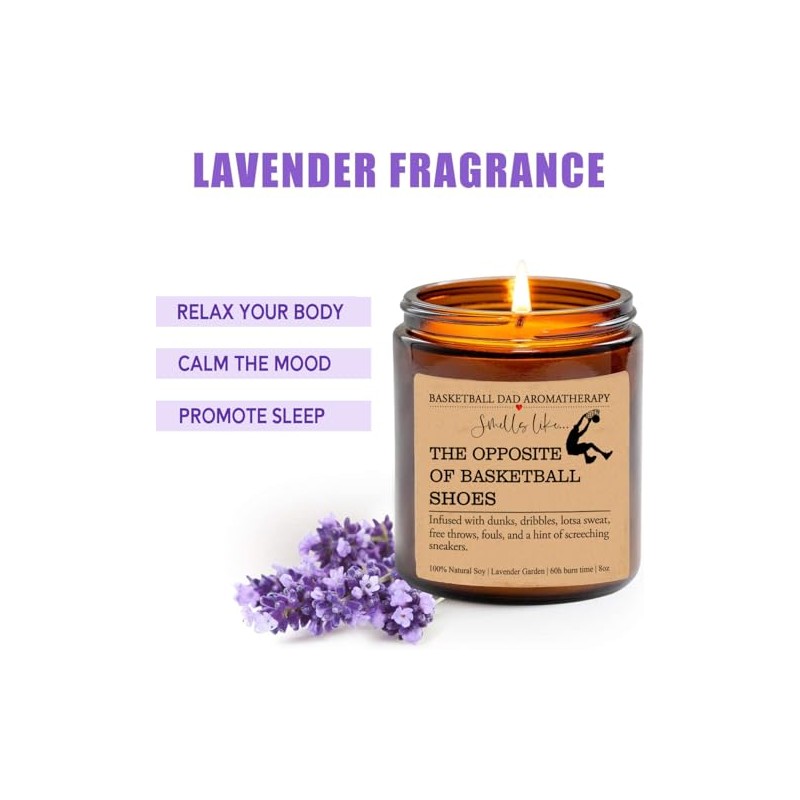 Basketball Dad - Basketball Dad Candle - Basketball Dad Gift