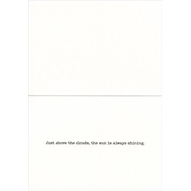 Airplane In Clouds - Avanti America Collection Encouragement Card