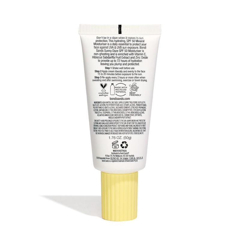 Bondi Sands Sunny Daze SPF 50 Moisturiser 50 g