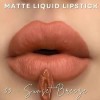 Labial Matte Liquid Lipsckfarmasi Color Sunset Breeze
