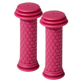 BW USA Small Kids Bike Grips – Mushroom Style Grips for Balance Bikes and 12-16” Pedal Bikes – Pink