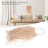 Pastoral Style Raffia Pendant Woven Wall Background Decoration for Home