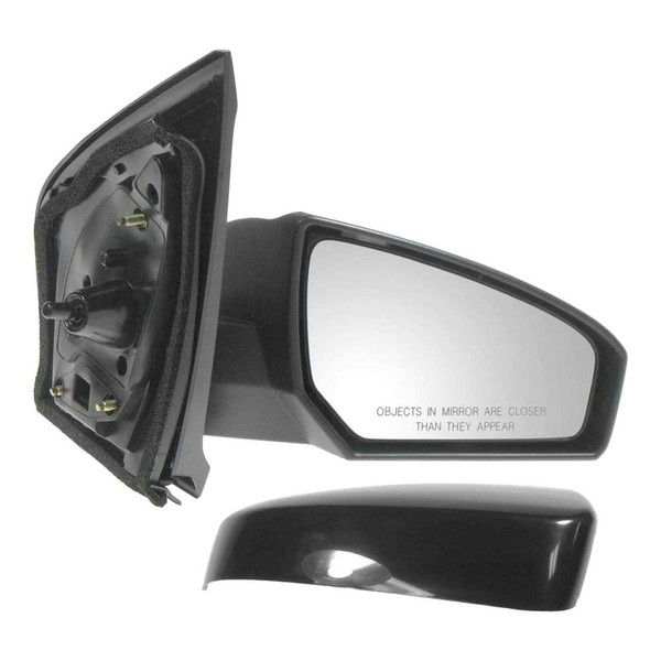 TRQ Right Mirror Manual Passenger Side Compatible with 2007-2012 Nissan