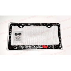 RED COBRA 2024 Coyote Mustang 5.0 GT Forged Carbon Fiber License Plate Frame