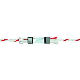 Corral Unisex's TR-CRL1040 Rope Connector Litzclip Galvanised, Clear, 6 mm