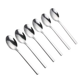 Nesmilers 12 Pieces Dessert Spoon, Stainless Steel Teaspoons Set