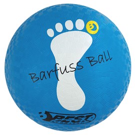 BEST SPORTING Children's Softball, Lightweight Barefoot Football, Size 5, Blue Softball Football, High-Quality Children's Ball, Elastic Football Children Made of Soft Rubber, Balls for Children
