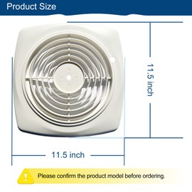 Upgraded 97011790 Grille (Replaces Old Style) Wall Fans Part,The Threads of the Knobs and the Screws of the Grille Have Been Strengthened, and the Service Life Has Been Greatly Increased