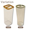 HYmish Glass Incense Holder, Hanging Type, Ash, Splatterproof, Simple, Modern