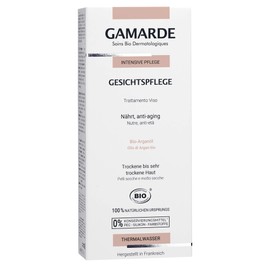 GAMARDE Bio-Kosmetik: Gesichtspflege mit Anti-Aging Formel I Gesichtscreme mit Argan-Öl & Lavandin-Öl I Feuchtigkeitscreme für trockene bis sehr trockene Haut I Für Männer & Frauen I Vegan I 40 ml