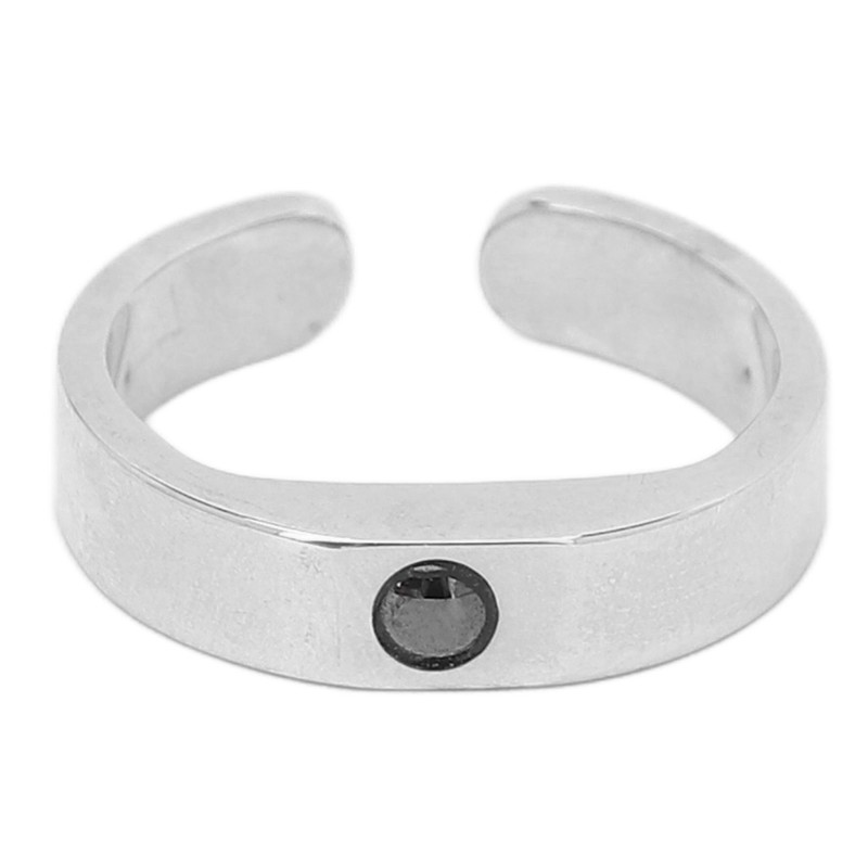 Prevent Snoring Ring Breath Aid Reusable Titanium Steel Adjustable Acupressure