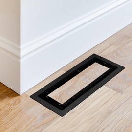Inte-Grates IGFPD410-BLK Plastic Floor Register, Black