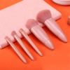 Pinceles de maquillaje Conjunto 5pcs Multi-Function con espejo suave pelo