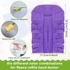 Zubebe 50 Pcs Duster Refill Reusable Fleece Duster Refills Feather