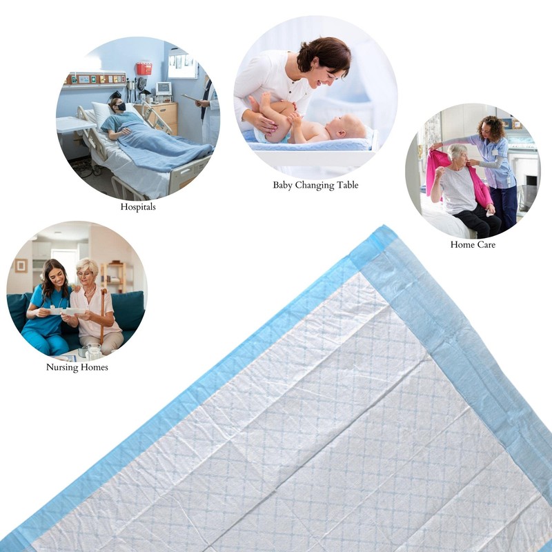 Vakly Disposable Underpads 17 x 24 in (25 Pack) –