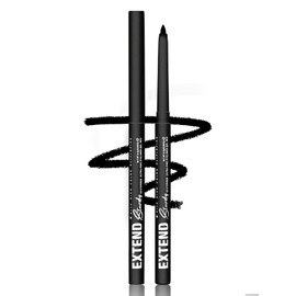 Black Gel Glitter Eyeliner Pencil, Metallic Waterproof Smudge-Proof Creamy Retractable Smooth Eye Liner pencil, Hypoallergenic Long Lasting Eyeliner Brightener Pen Crayon Eye Makeup Gift for Women#11