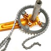 9 Speed Bicycle Chain, 110 Links High Carbon Steel Bicycle