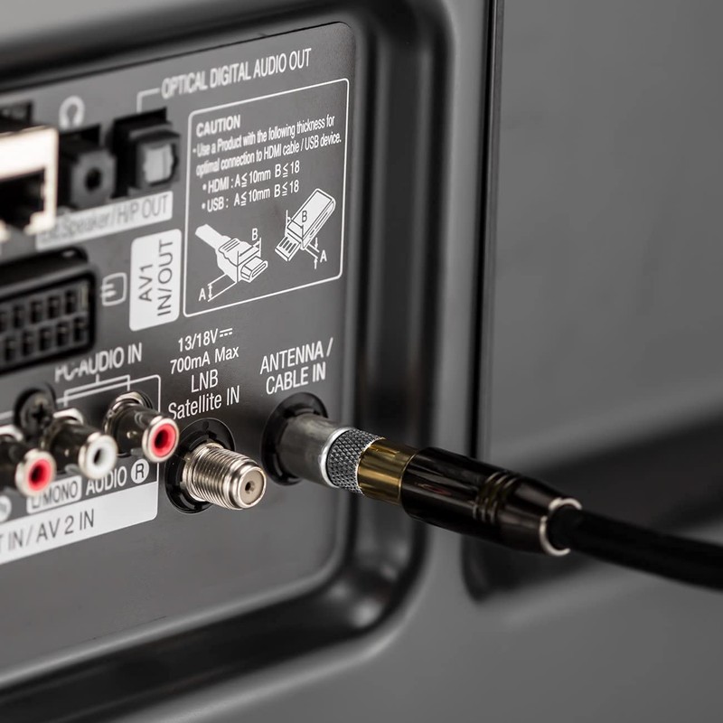 PADCR 2x Coaxial Socket to Coaxial Female Antenna Coaxial Adapter