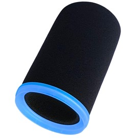 RhymKawa SM7b - Funda de espuma para Shuer SM7B, MV7 POP filtro RK345 reemplazo, parabrisas con asiento identificado con junta tórica de retención de color (amarillo)