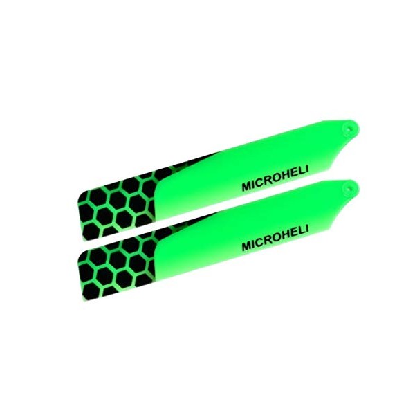 Microheli Plastic Main Blade 85mm (Green) - Blade Nano CPX/S/Nano S2
