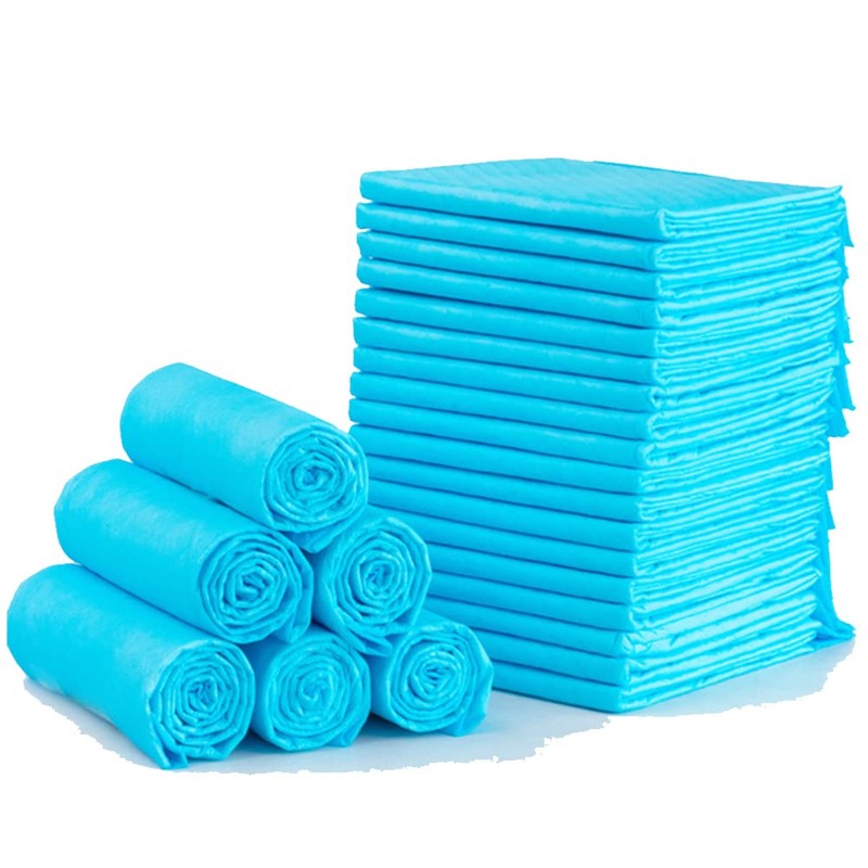 PWEZON Disposable Litter Box Liners, 50 pcs Super Absorbent Training