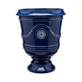 Southern Patio 15.5" Porter Outdoor Urn Planter with Drainage Hole & Plug, 19.03 qt. Capacity