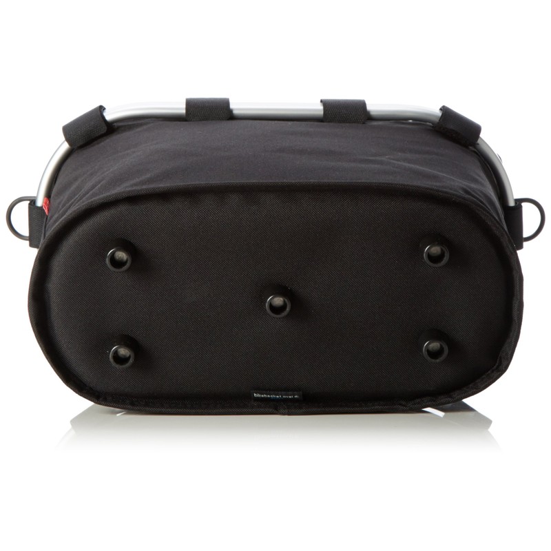 KlickFix Bicycle Bag Bike Basket Oval S, 34 x 31
