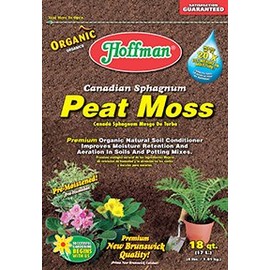 ... Hoffman Canadian Sphagnum Peat Moss - 18 Quart,Brown/A,37029