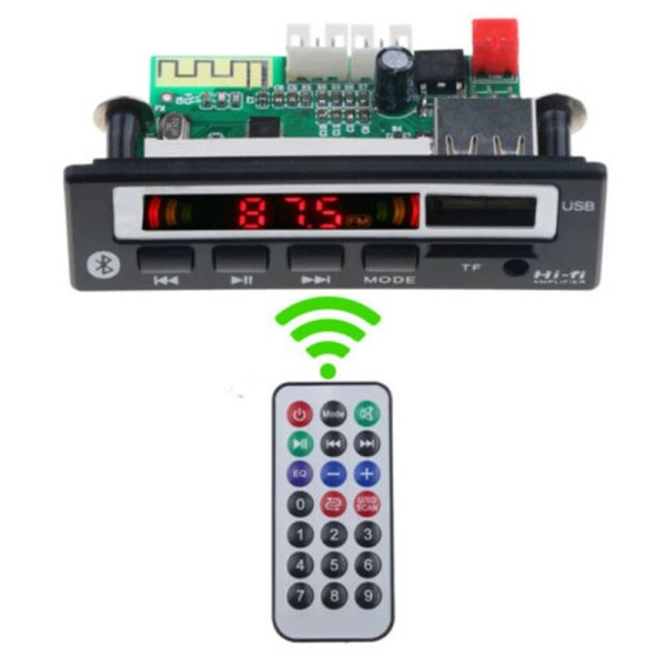 Unbranded Bluetooth Function MP3 WMA WAV Decoder Board Car Audio