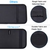Car Sun Visor Organizer, Wisdompro Vehicle Interior Accessories Storage Pouch