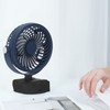 Lithium Battery Fan Cordless 2 Speeds Adjustable Angle Portable 21V