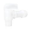 Toolazy 2-Pack of Spigot for 6 Gallon Container,3/4" White Plastic