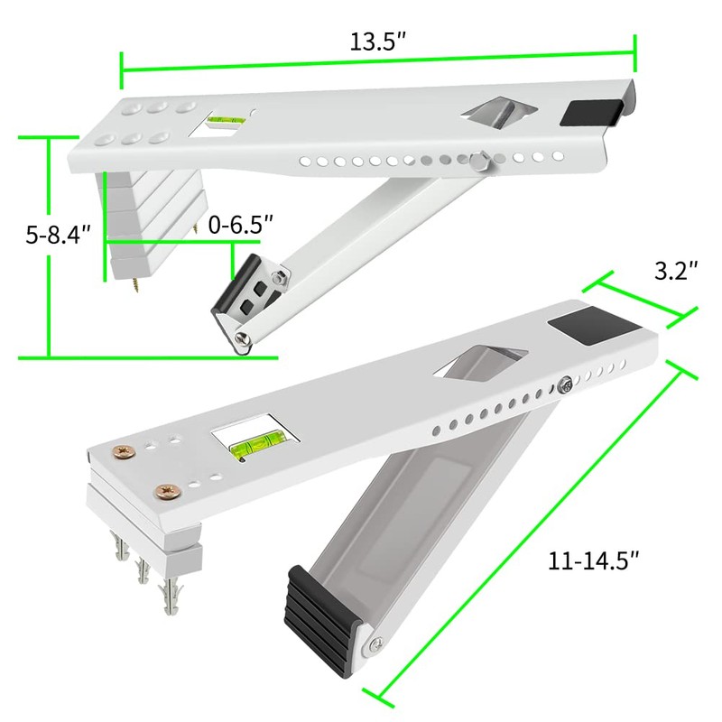Aozzy Window Air Conditioner Support Bracket- Universal AC Support Bracket