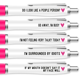 Filthy Sentiments Pack of Pens - Funny Gift For Her - Birthday Gift For Friend - Best Friend Gift - Funny Gift Ideas