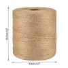 joycraft 1640Feet Natural Jute Twine, 1.5mm Thin Brown Twine String,