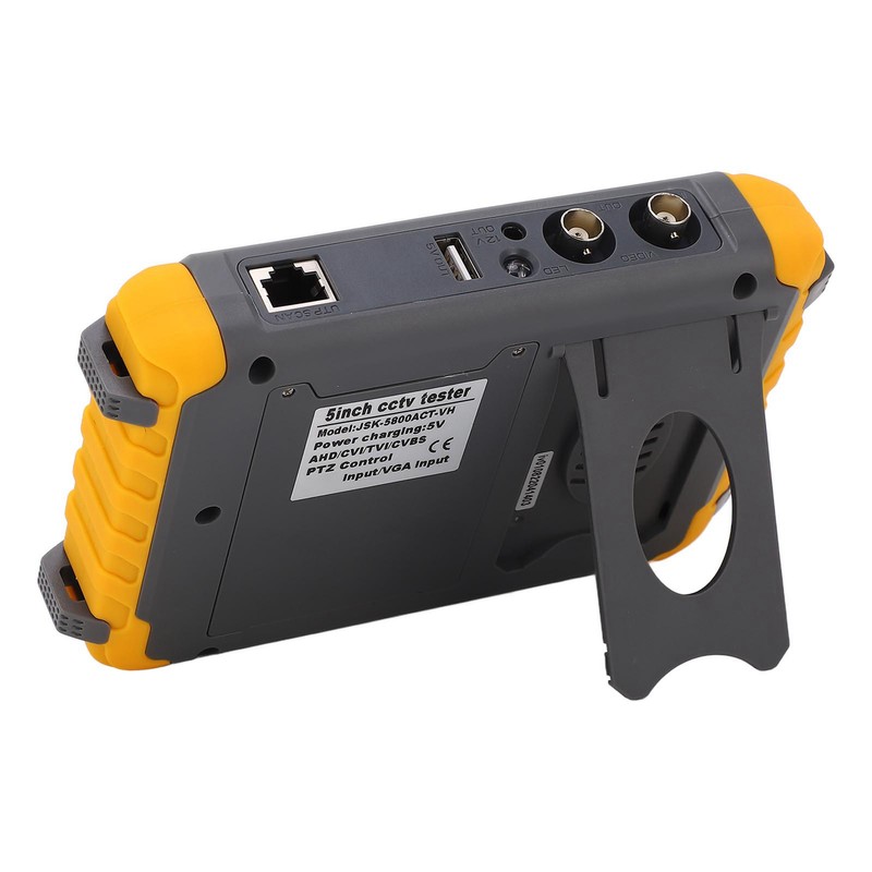 CCTV Camera Tester 8MP 5 Inch Screen VGA HD Multimedia