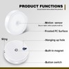 LAVAED 4 Pack Motion Sensor Puck Lights Indoor LED Closet